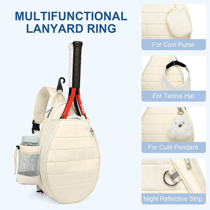 Sportliche Tennis-Rucksacktasche Karnz