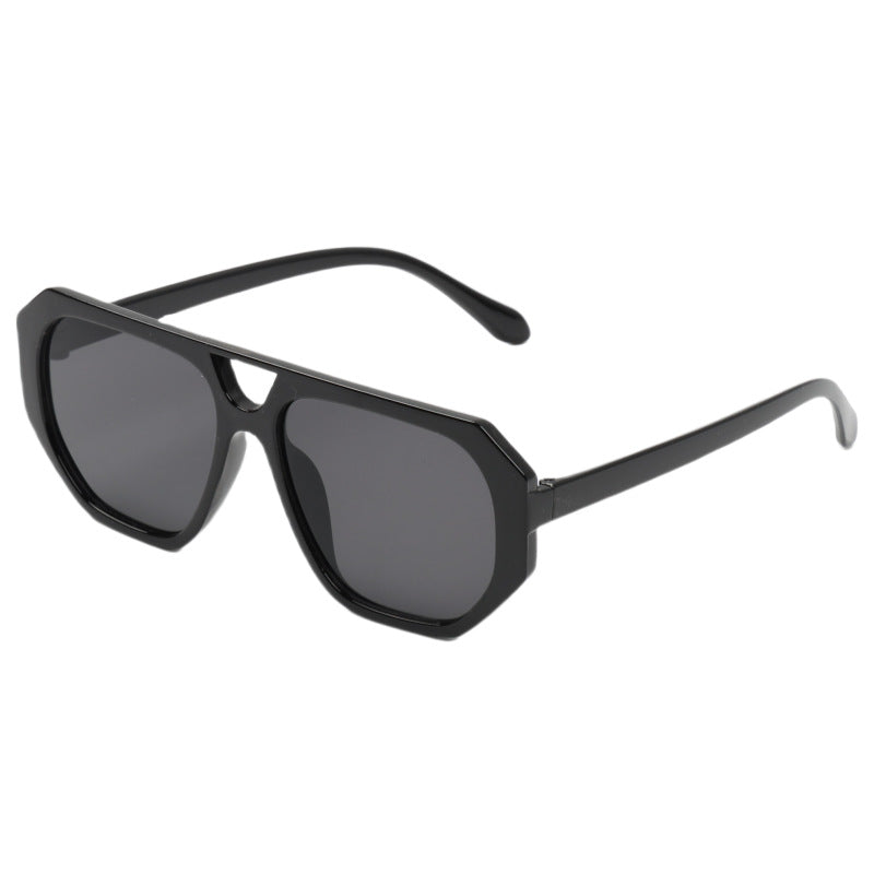 Damen auffällige oversized Sonnenbrille mit einzigartigem Rahmen Karnz