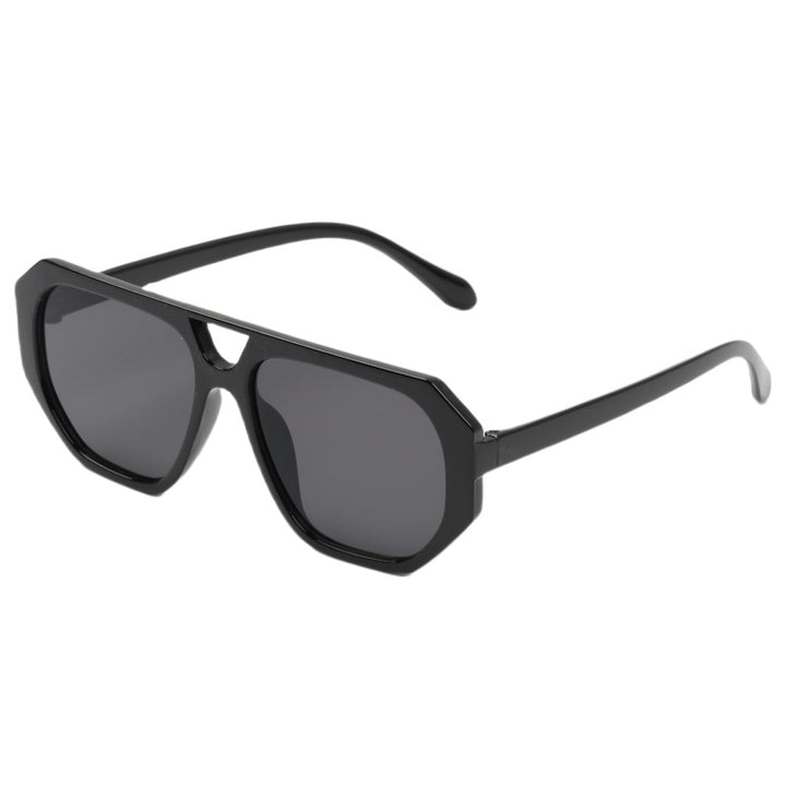 Damen auffällige oversized Sonnenbrille mit einzigartigem Rahmen Karnz