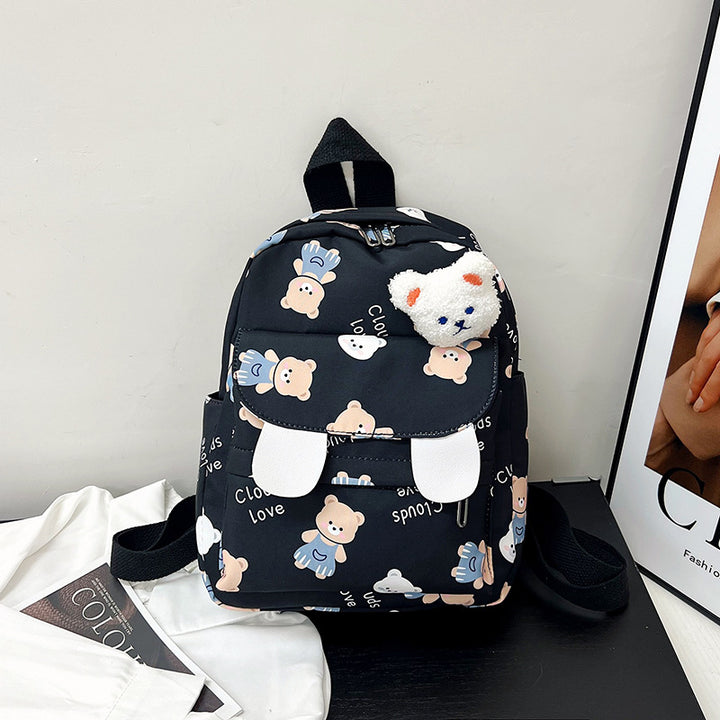 Niedlicher Plüschbär-Mini-Rucksack Karnz