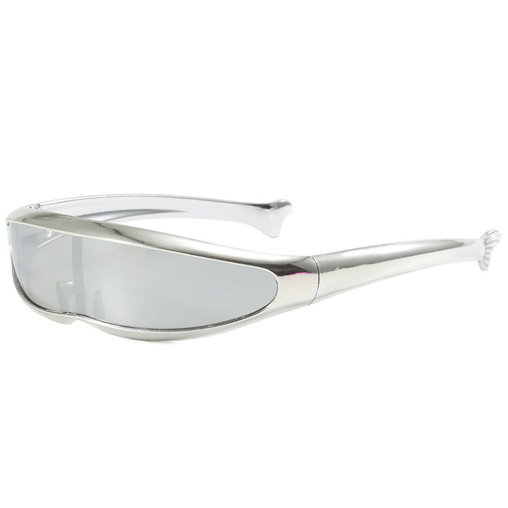 Damen Sportliche Schutz-Sonnenbrille mit aerodynamischem Design Karnz