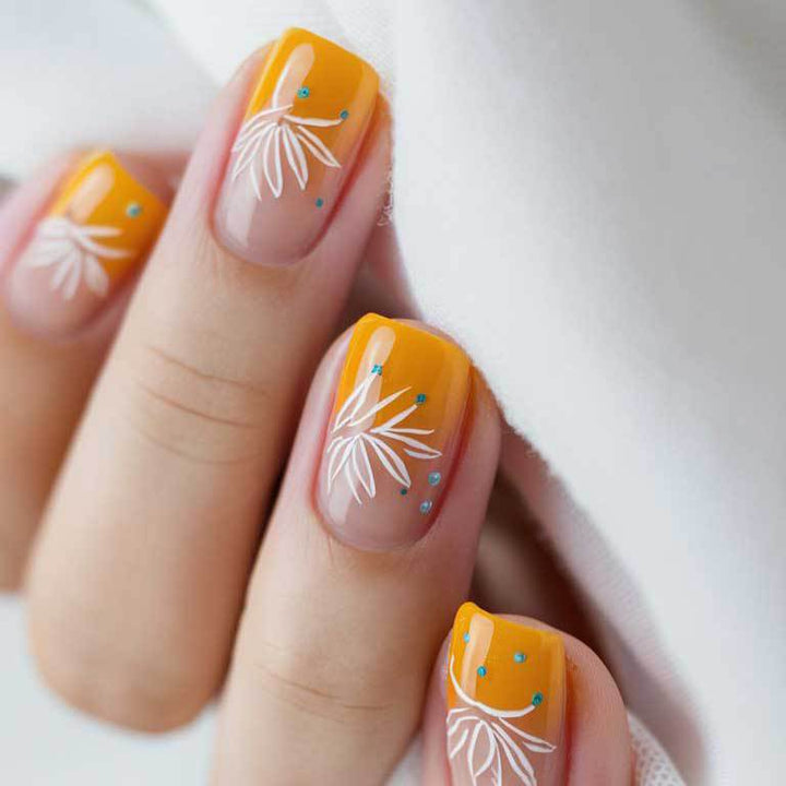 Blumenkunst Nageldesign-Kit