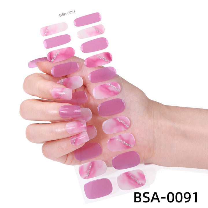Premium Press-On Nagel Wraps