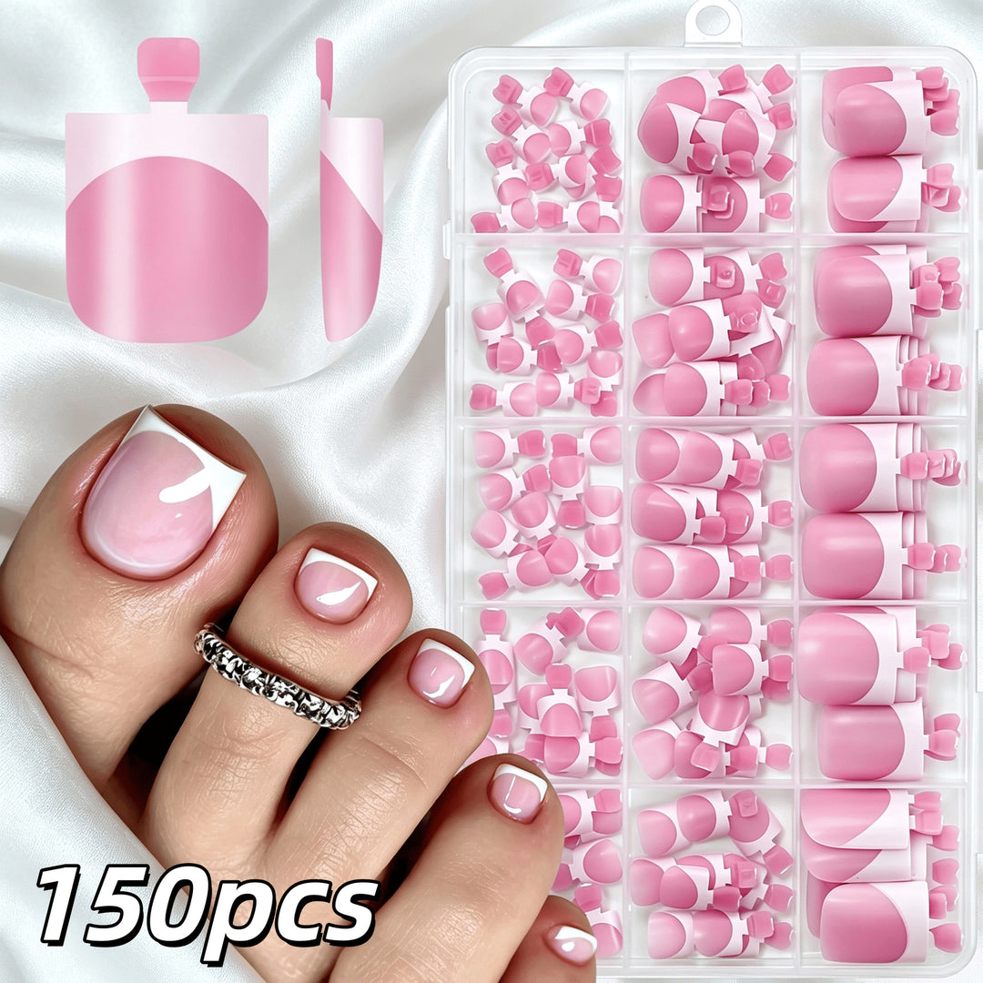 Premium Französisches Tip Kunstnagelset Karnz