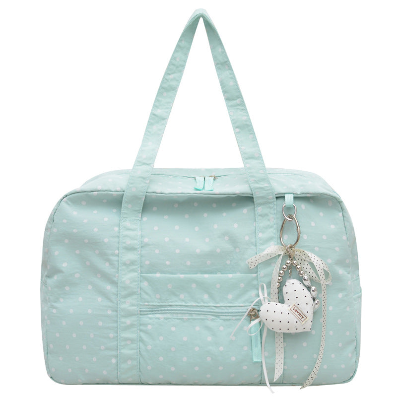 Stylische gepunktete Reisetasche Karnz