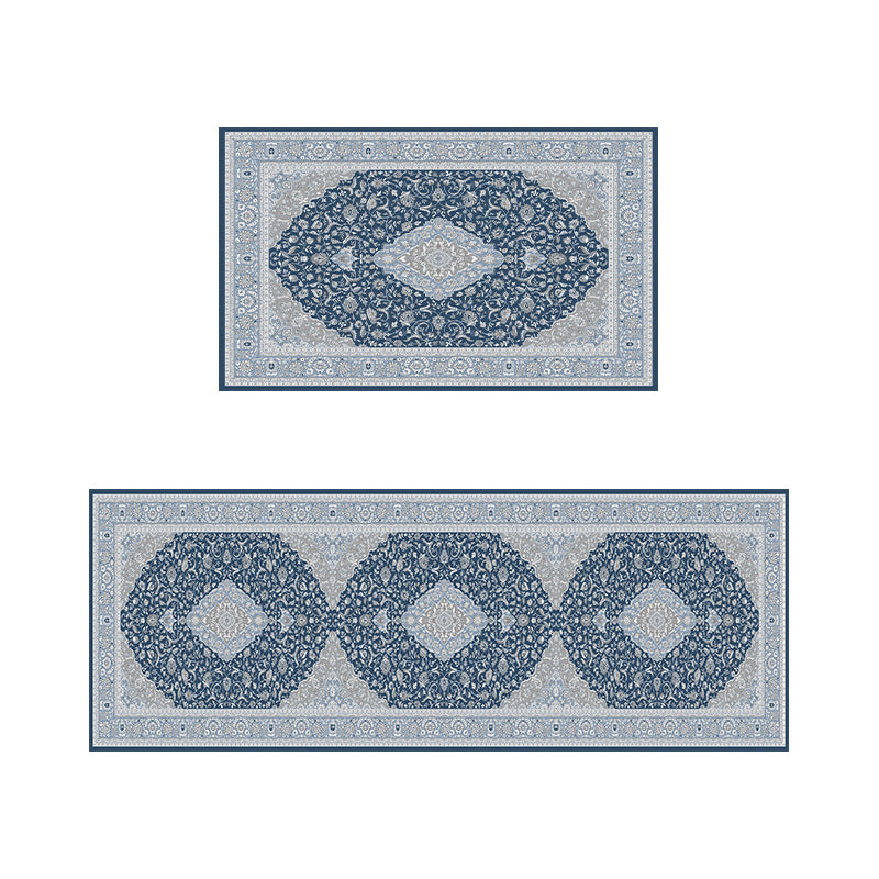 Vintage-Patterned Bereichsteppich Set Karnz