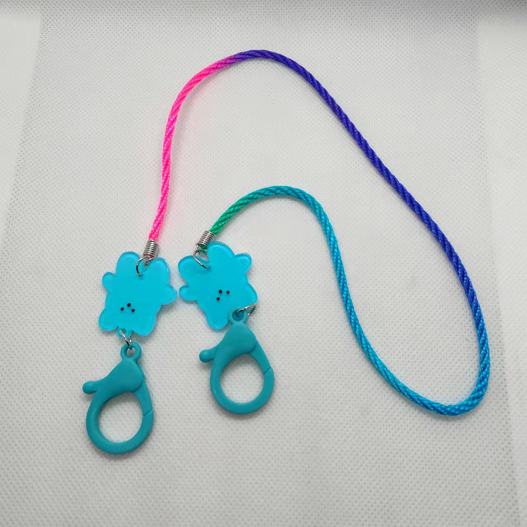 Maskenhalter mit Buntem Zubehör Karnz
