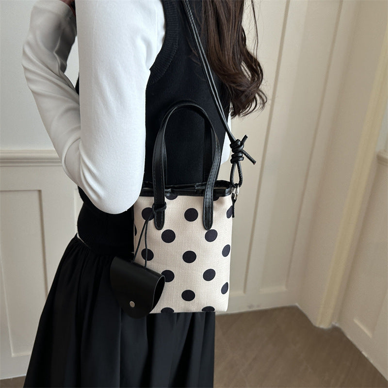 WoChic Polka Dot Tote Bag Karnz