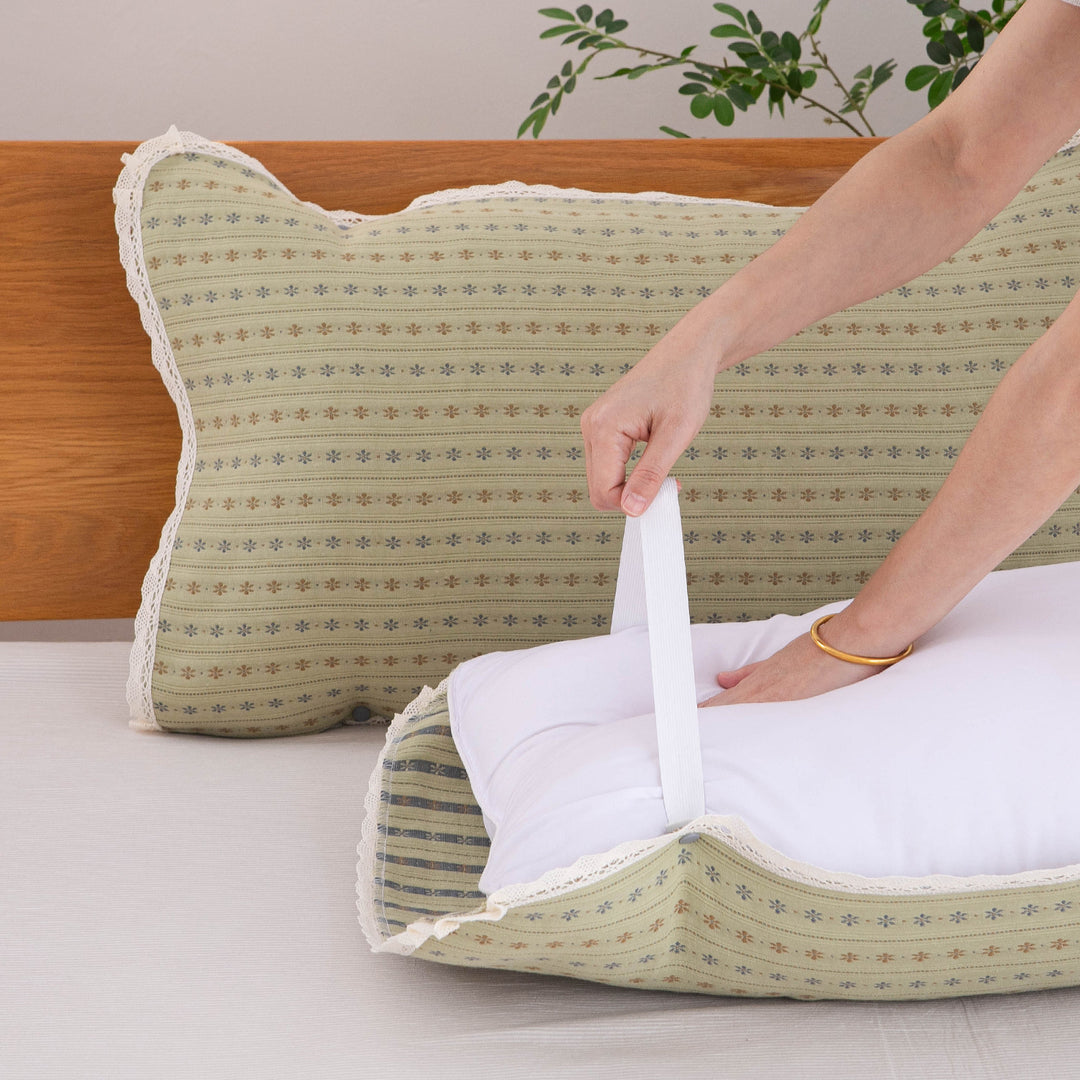 Damen ergonomisches Kissen mit abnehmbarem Bezug Karnz