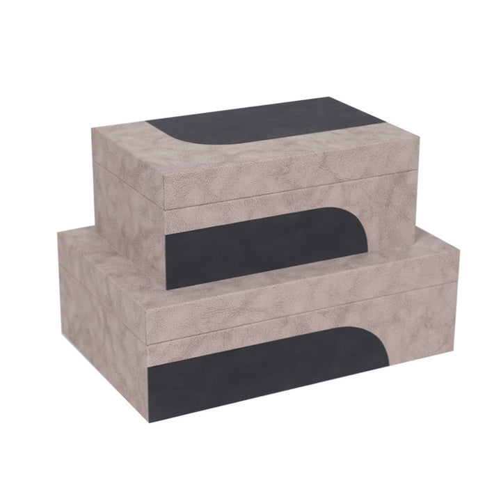 Stylische dekorative Aufbewahrungsboxen-Set