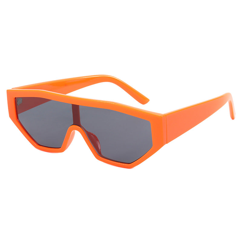Damen modische Sonnenbrille im Tierfell-Look Karnz