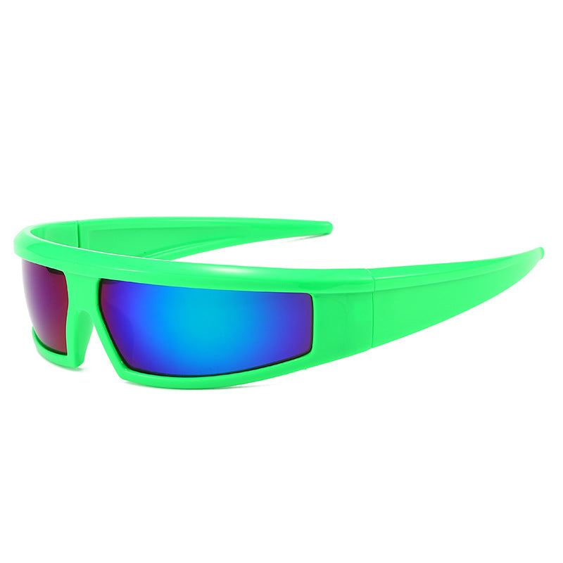 Damen Sportliche Sonnenbrille mit robustem Vollranddesign Karnz