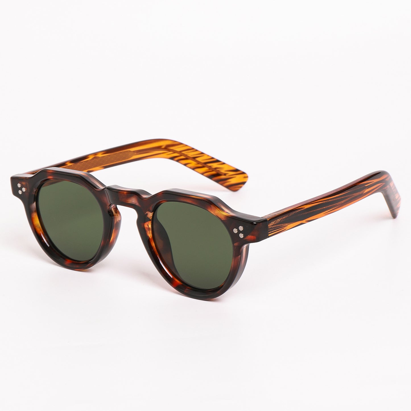 Damen Sonnenbrille im einzigartigen Sechseckdesign mit polarisierten Gläsern Karnz
