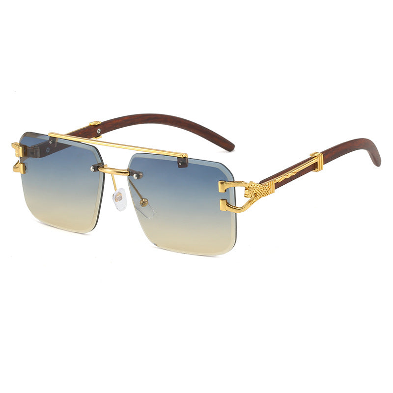 Damen exklusive Designer-Sonnenbrille mit luxuriösen Akzenten Karnz