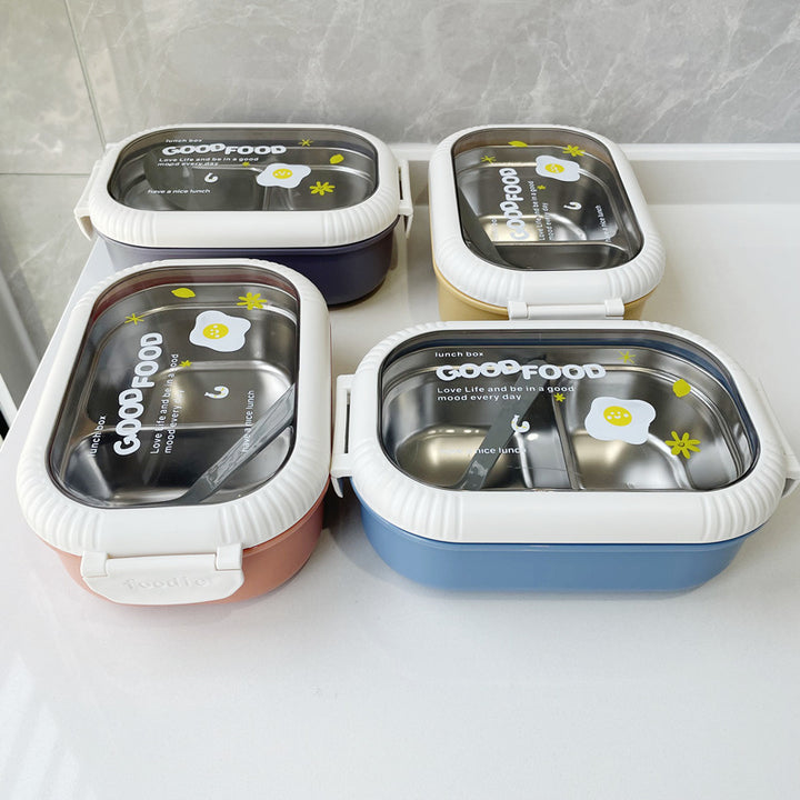 Doppelseitige auslaufsichere Lunchbox