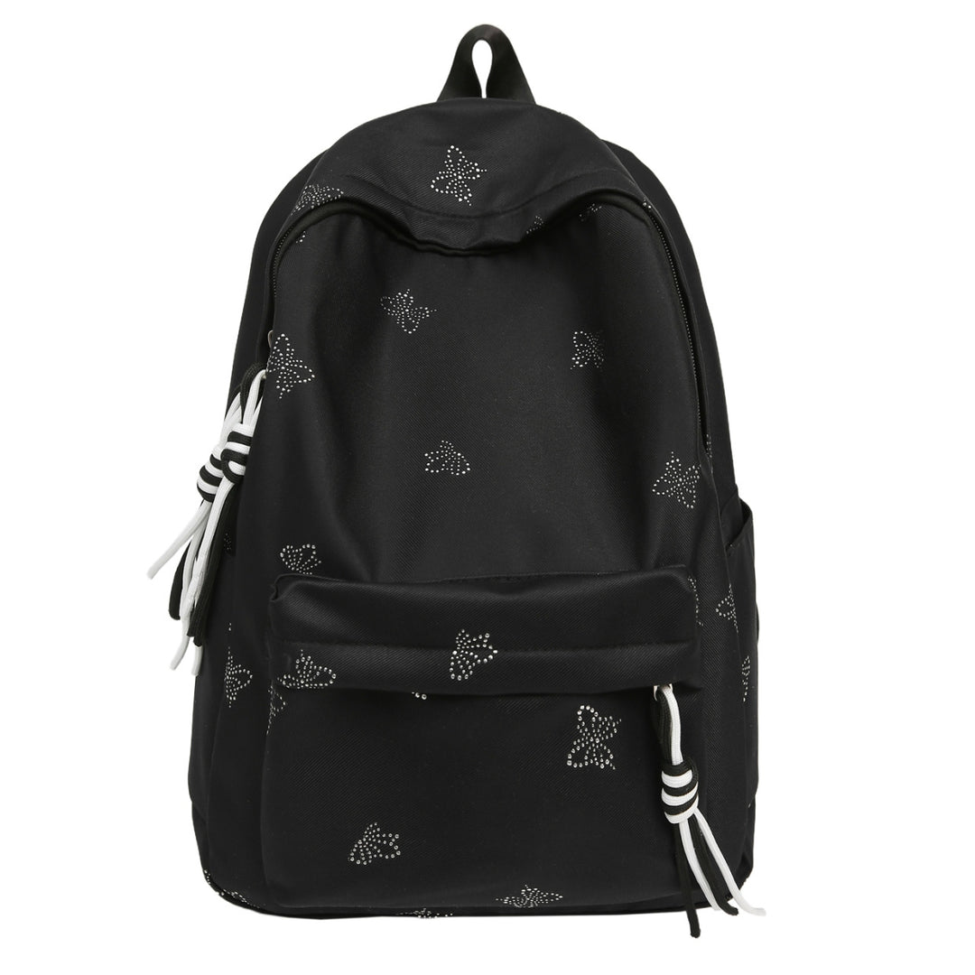 Schmetterlings-Emblem dekorierter Rucksack Karnz