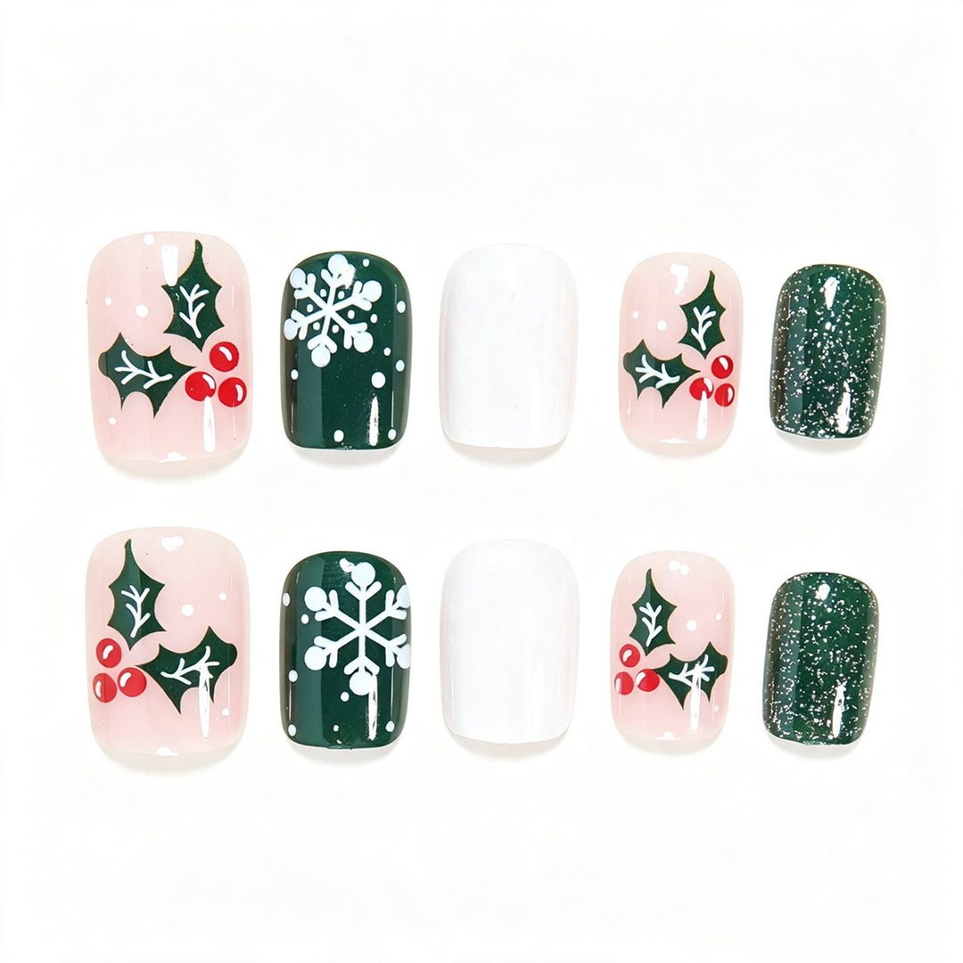 Winter-Themen Nagelkunst Set Karnz