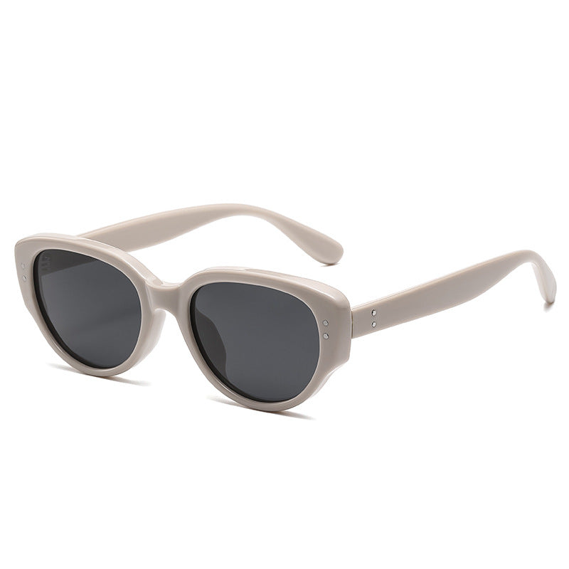 Vintage-inspirierte Übergroße Sonnenbrille