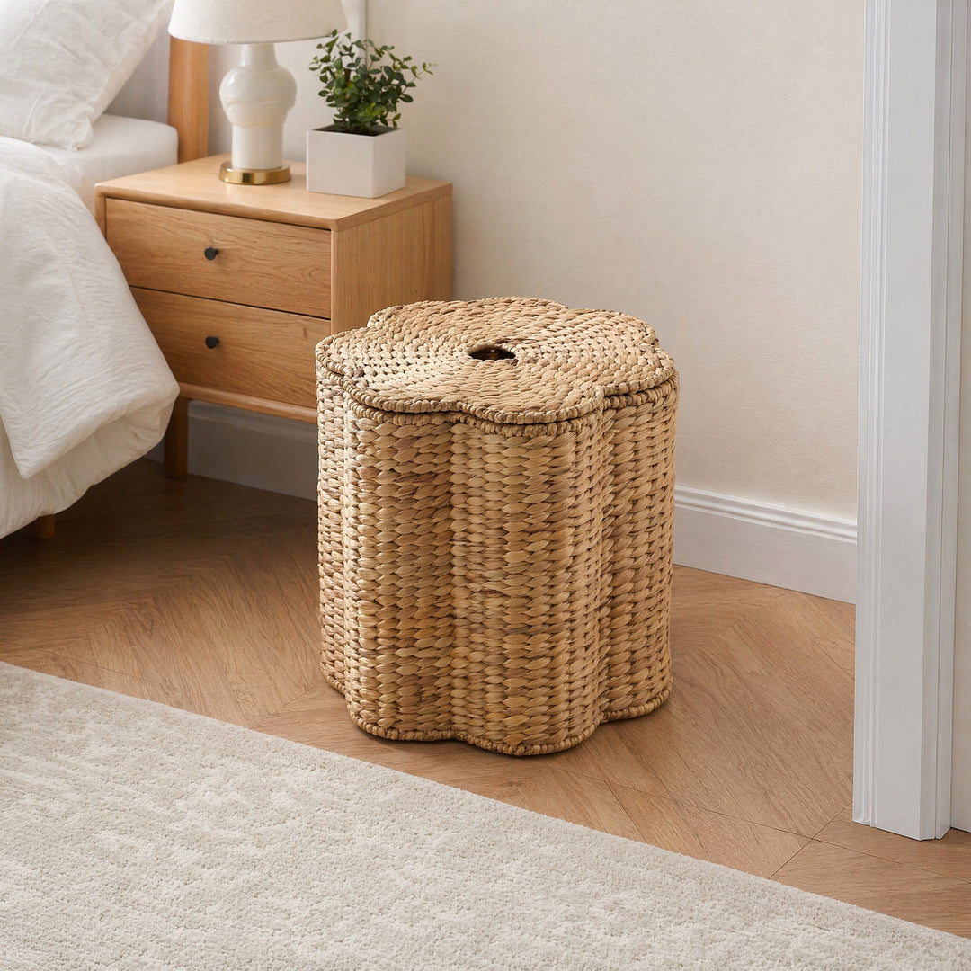 Stuhl aus geflochtenem Naturmaterial Karnz