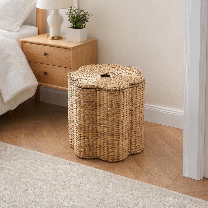 Stuhl aus geflochtenem Naturmaterial Karnz