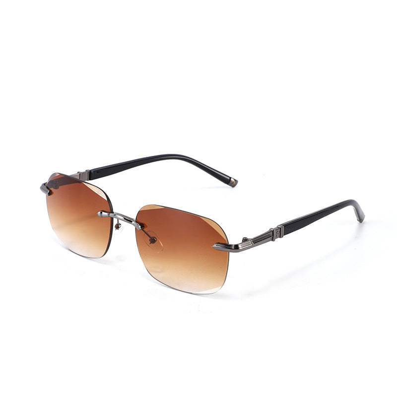 Damen elegante quadratische Sonnenbrille Karnz