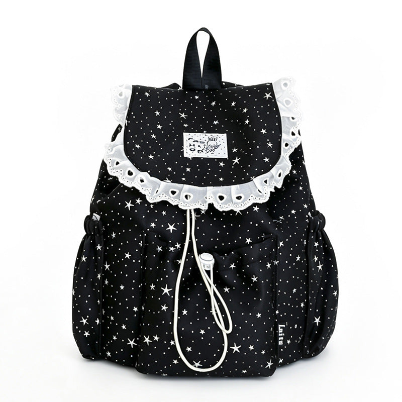Charmanter Sternmuster-Rucksack Karnz