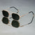 Damen Designer Sonnenbrille mit elegantem metallischen Rahmen Karnz