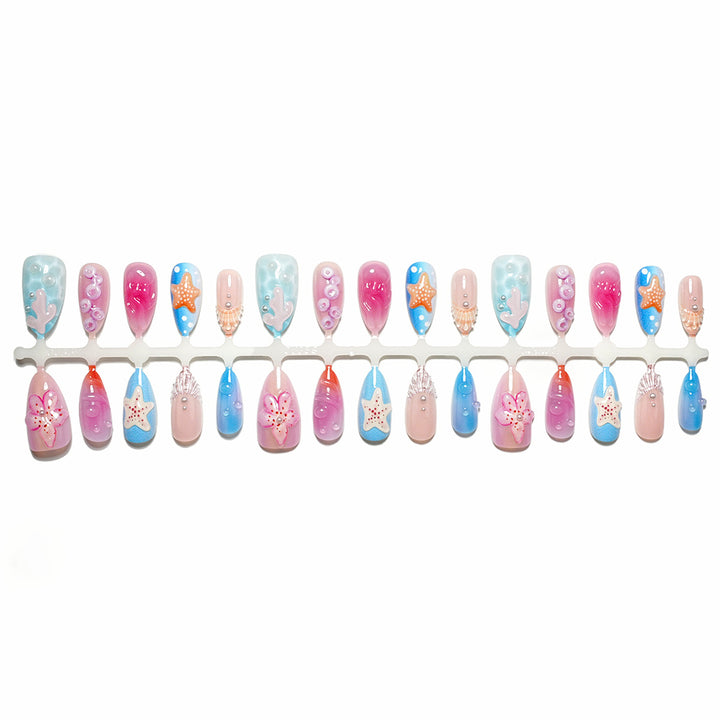 Dekoratives Gel-Nagelkunst Set