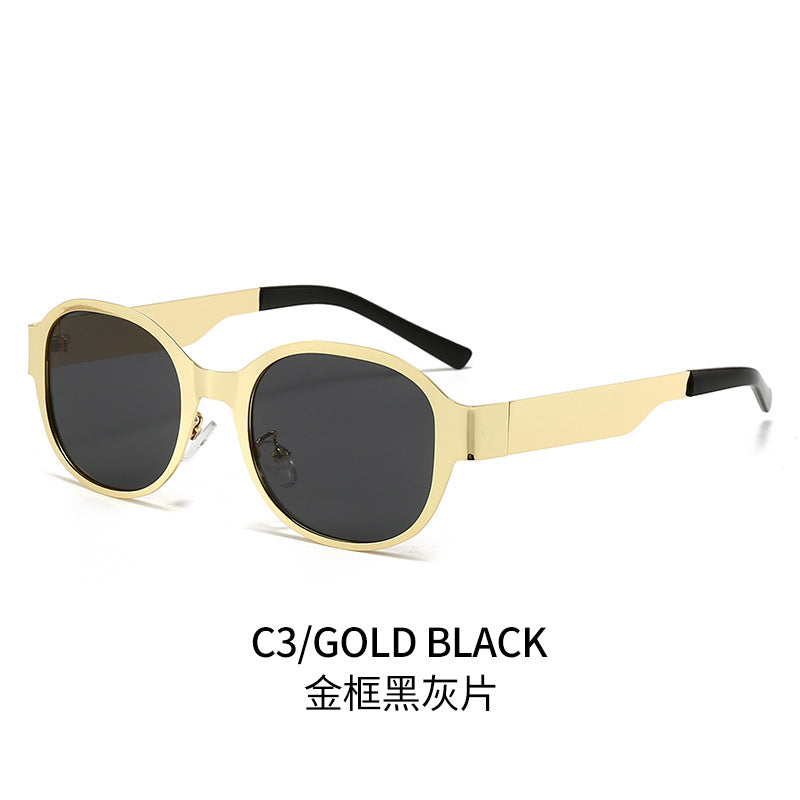 Damen Modische Sonnenbrille im stilvollen Akzentdesign Karnz