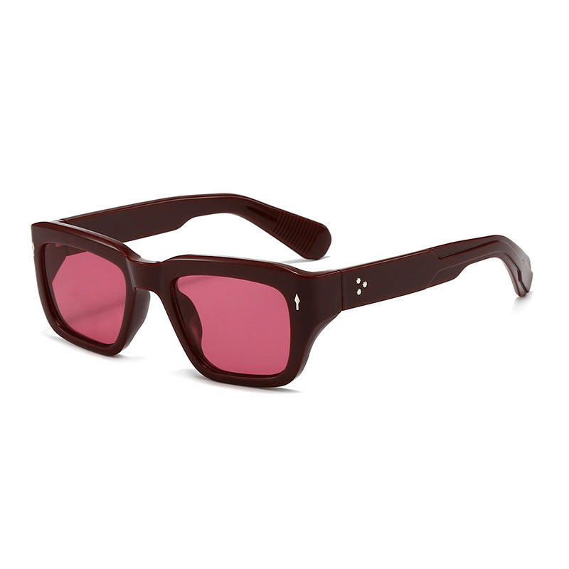 Oversized Vintage Geometric Sonnenbrille Karnz