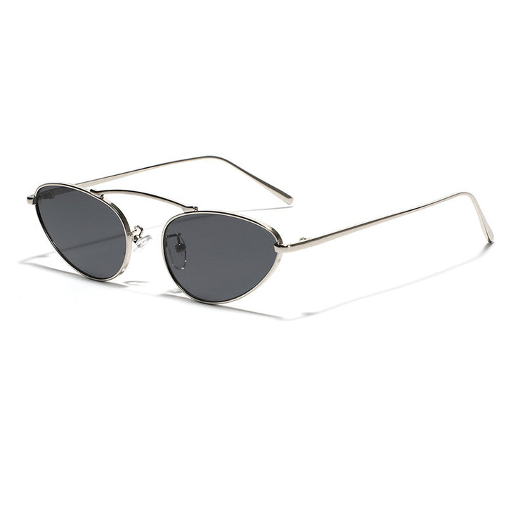 Modische Sonnenbrille mit Eleganten Metallrahmen Karnz
