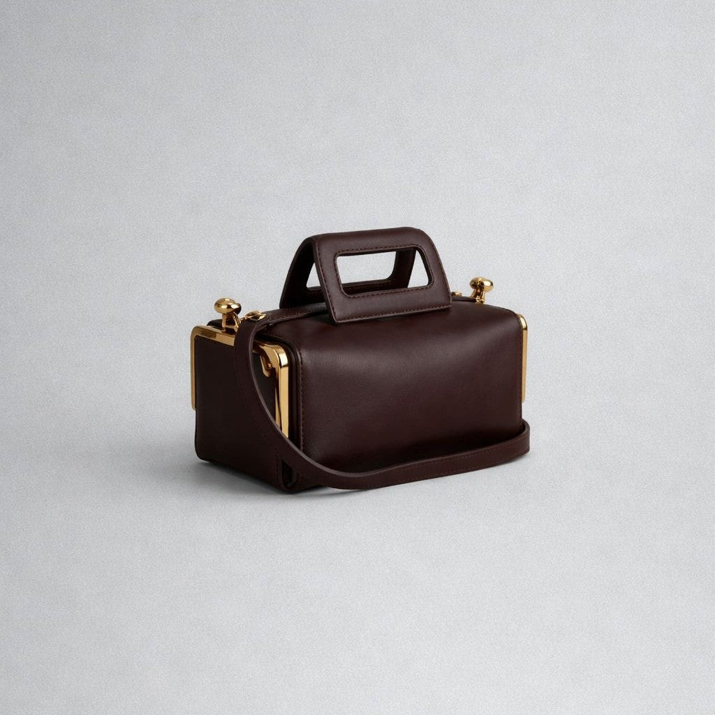 Elegante Krokodil Muster Handtasche