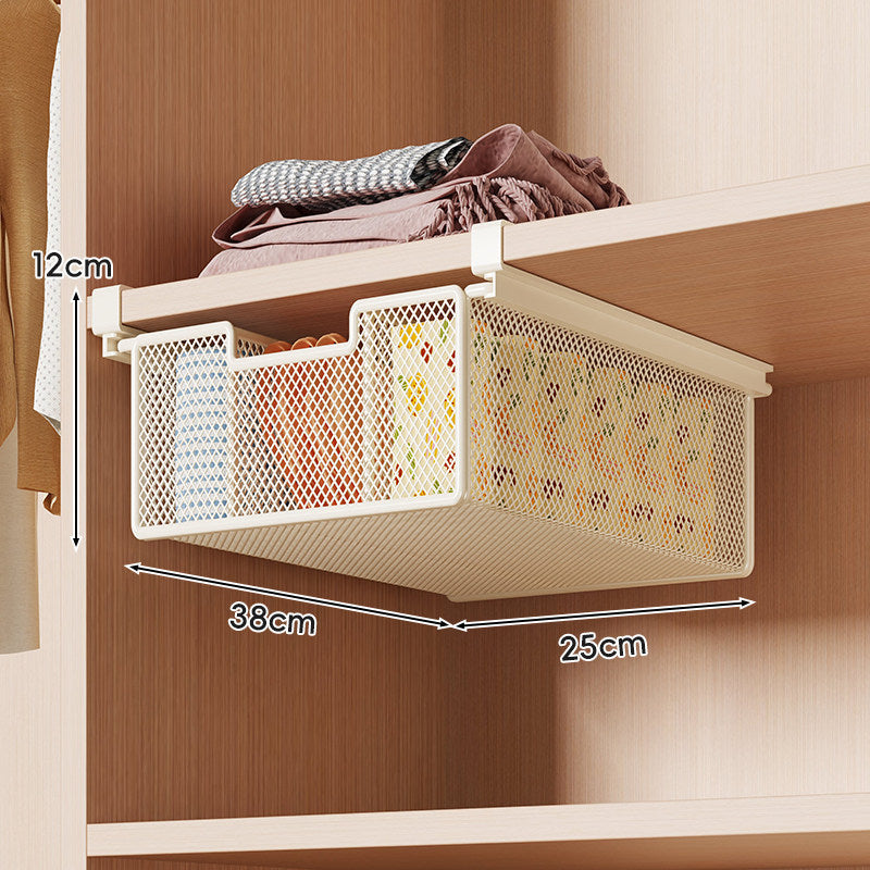Unterregal Rausziehbarer Mesh Aufbewahrungs-Schubladenorganisator