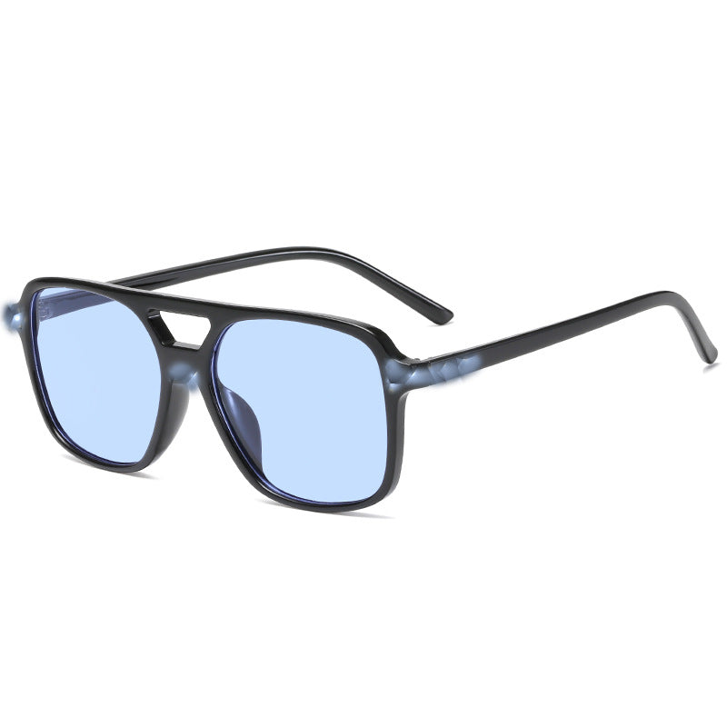 Damen modische rechteckige Brille mit stylischem Rahmen Karnz