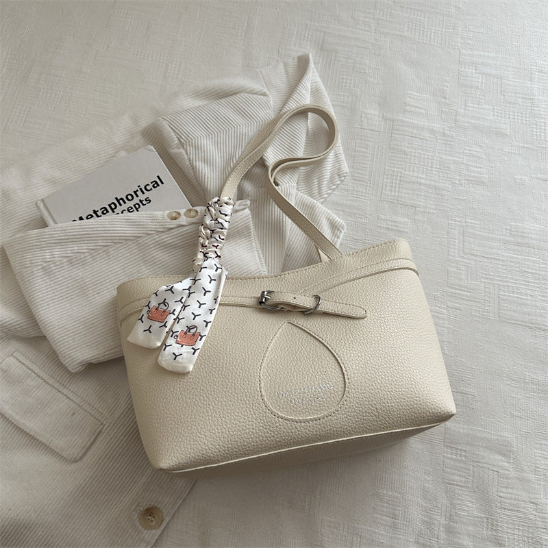 Bequeme Leder-Tote-Bag