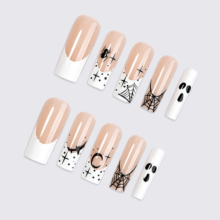 Halloween-Themen Press-On Nagelkunst Set Karnz