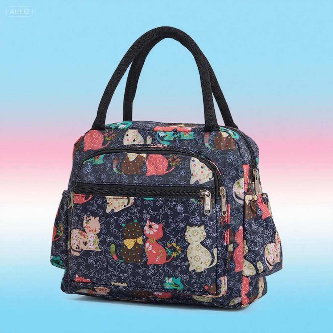 Katmuster isolierte Lunch-Tasche Karnz
