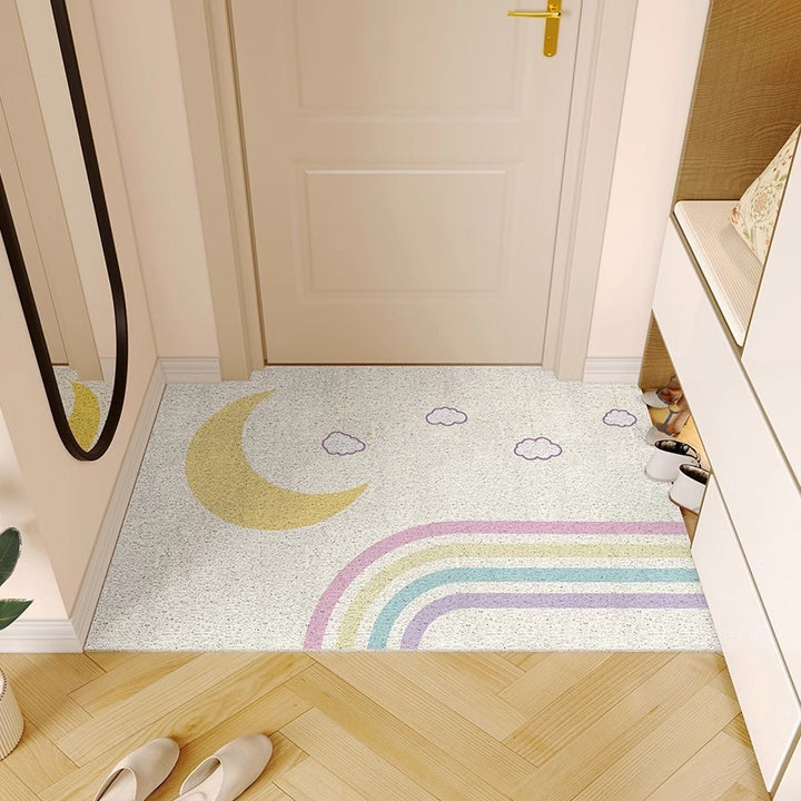 Stylische Terrazzo-Design Eingangsfußmatte Karnz