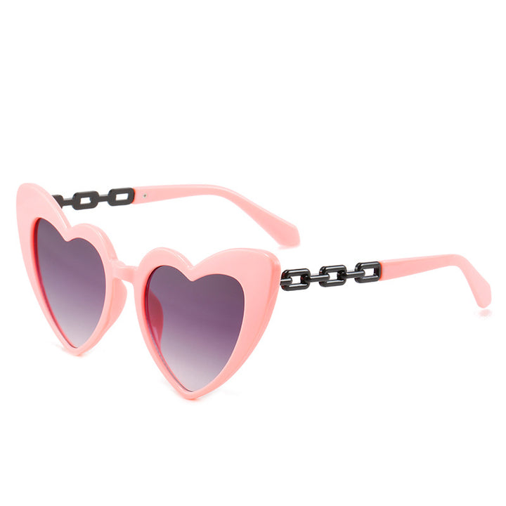 Damen Herzförmige Sonnenbrille Karnz