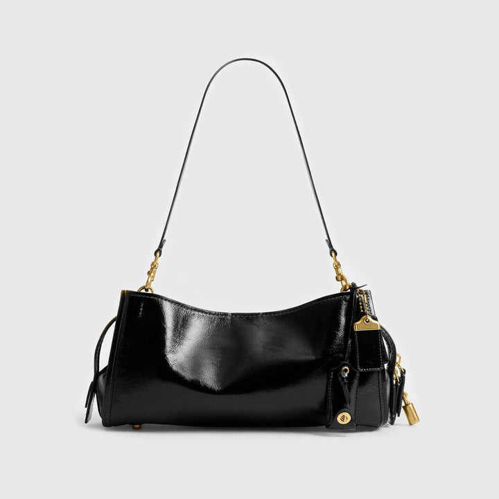 Elegante Leder Schultertasche