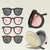 Damen modische Sonnenbrille mit innovativem Schildpatt-Design Karnz