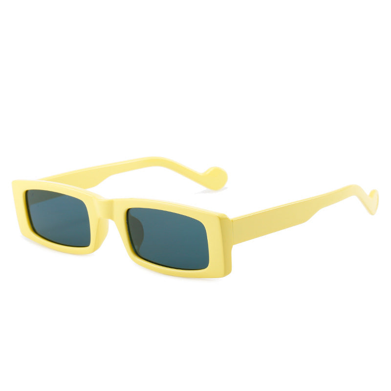 Damen trendige quadratische Sonnenbrille Karnz