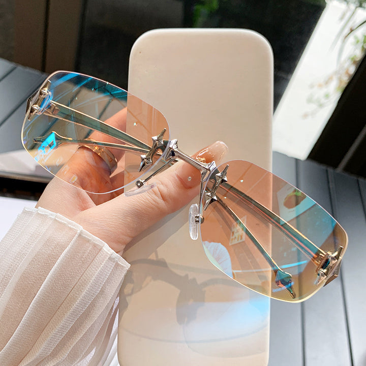 High-Fashion Shield Sonnenbrillen