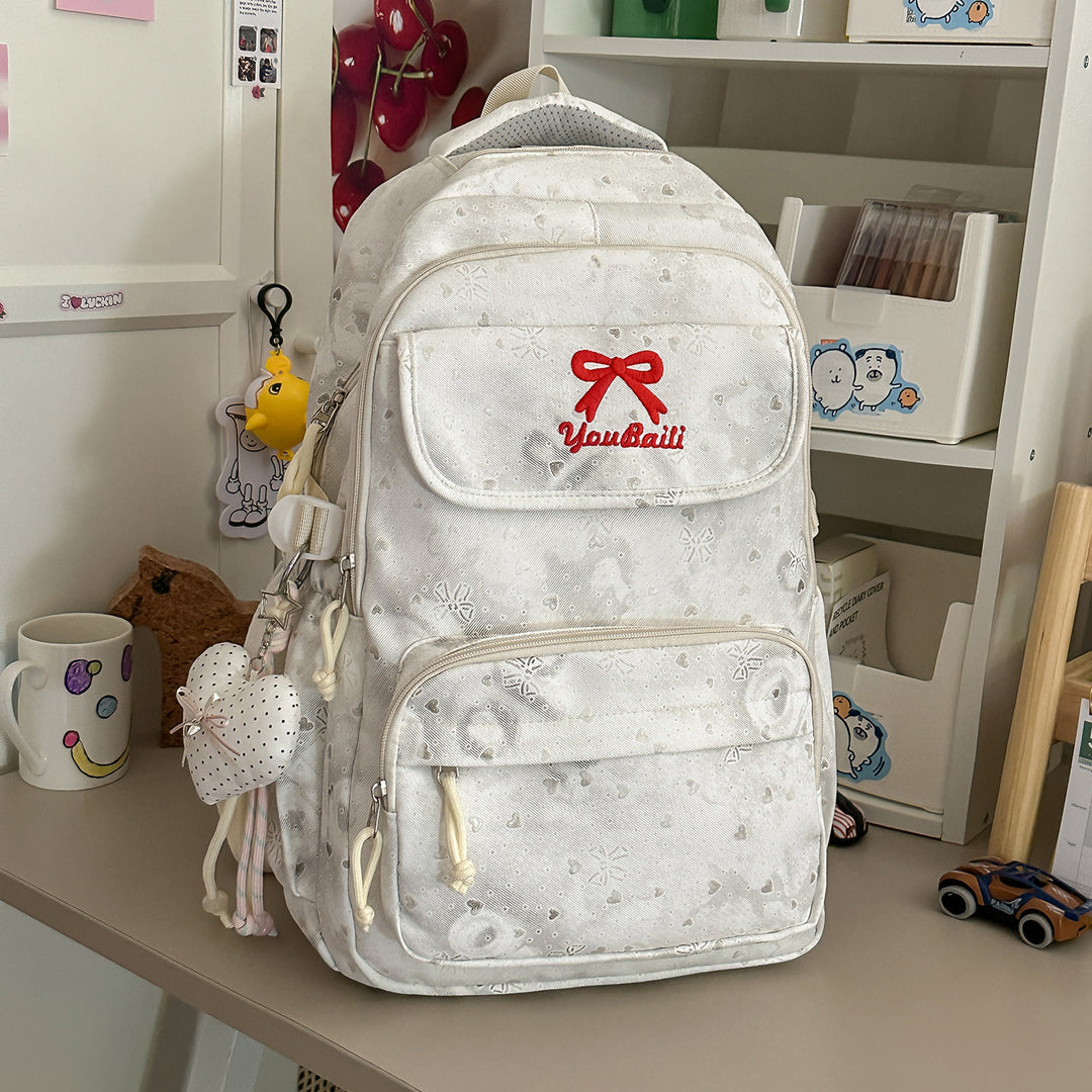 Verspielt Illustrierter Grafik Rucksack Karnz