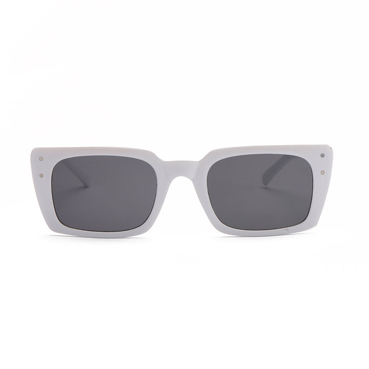 Damen quadratische Sonnenbrille mit tierischem Muster Karnz