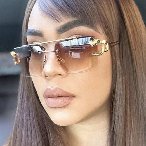 Damen Luxus-Sonnenbrille mit elegantem Metalldetail Karnz
