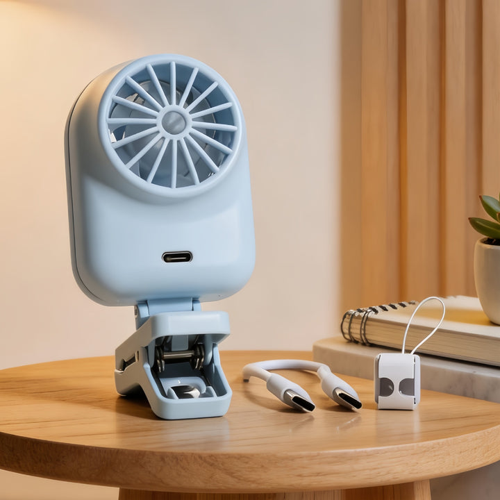 Tragbarer Clip-Handventilator Karnz