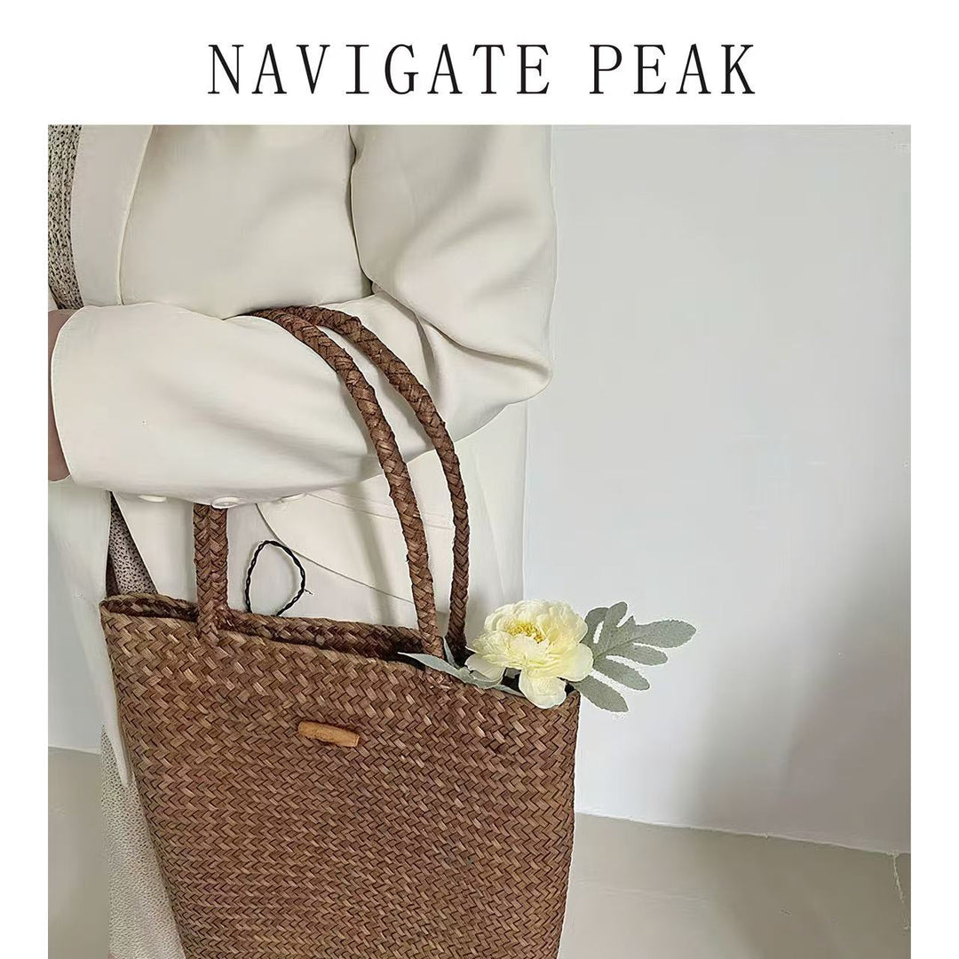 Damen Handgefertigte Alltagsmarkt Tasche Karnz