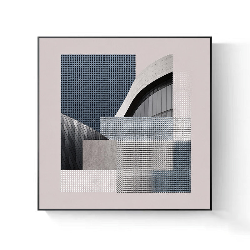Moderne geometrische Wandkunst Druck