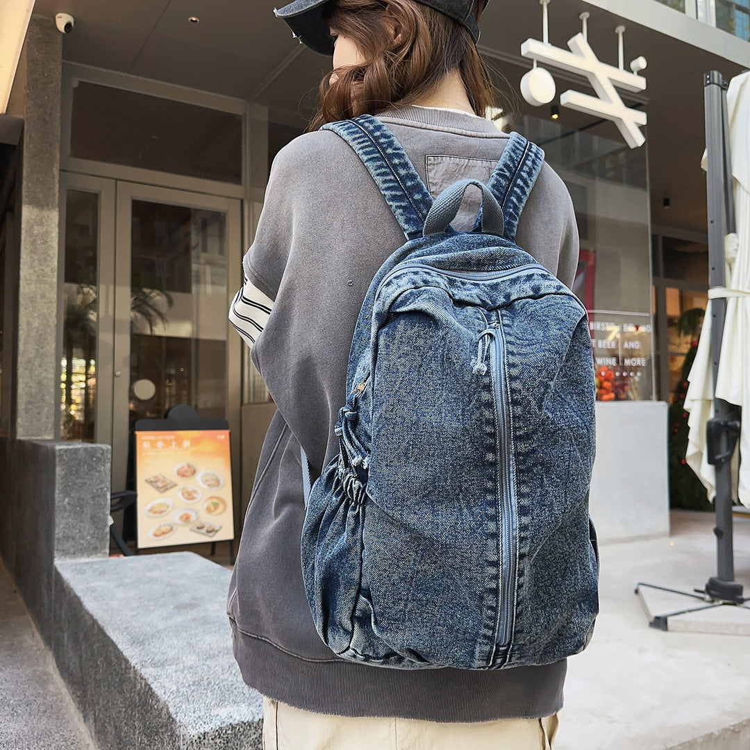 Lässiger Denim Reisucksack Karnz